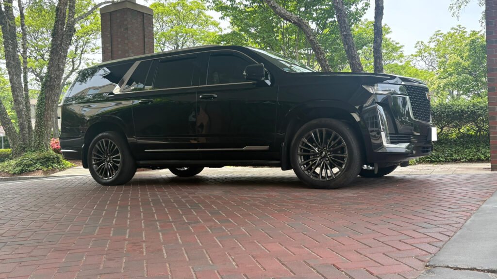 Luxury Gillette Stadium chauffeur service for football game transportation in Boston