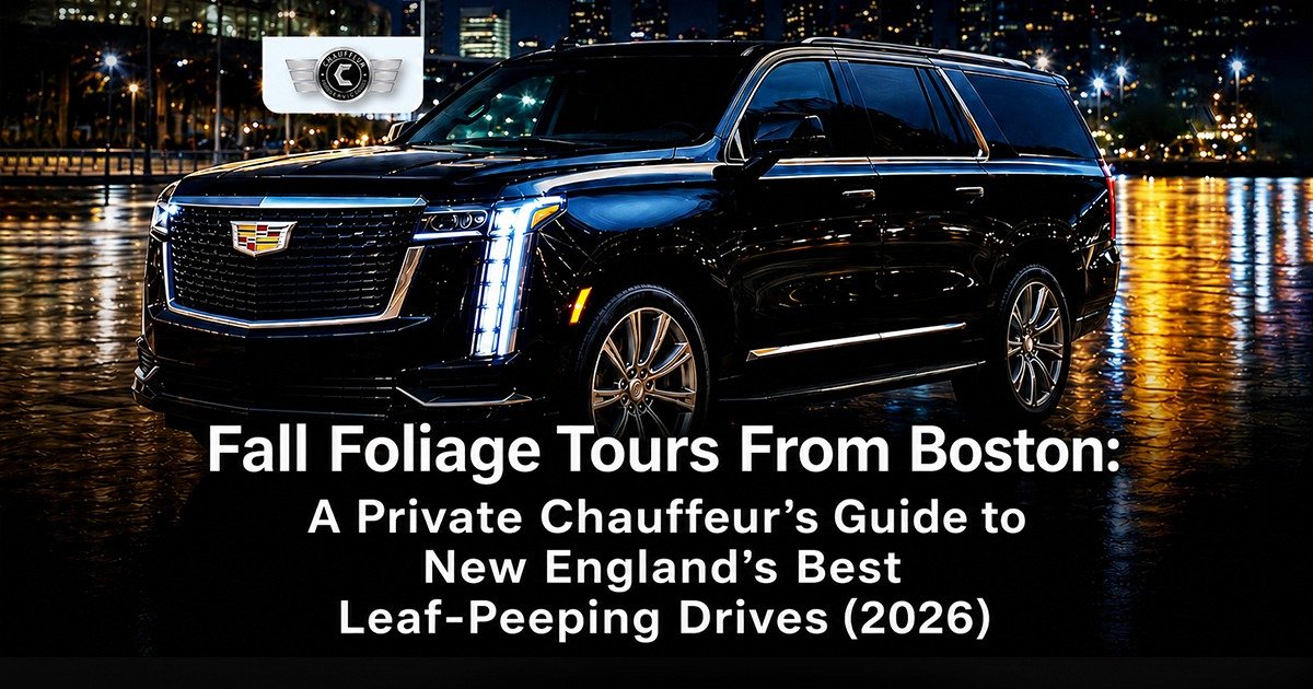 Fall foliage tours from Boston through scenic New England autumn landscapes